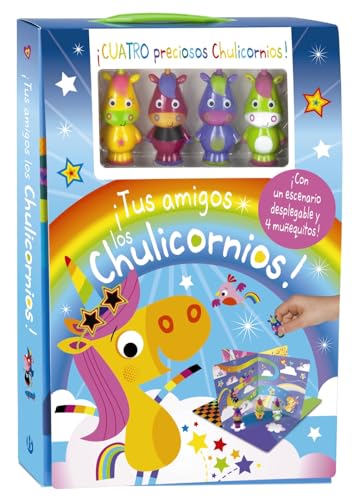 ¡Tus amigos los Chulicornios! (Castellano - A PARTIR DE 3 AÑOS - MANIPULATIVOS (LIBROS PARA TOCAR, JUGAR Y PINTAR), POP-UPS - Otros libros)