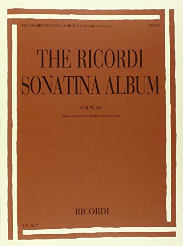 THE RICORDI SONATINA ALBUM PIANO von Ricordi Milano Casella postale 1262