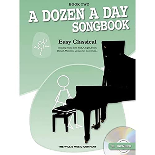 A Dozen A Day Songbook: Easy Classical - Book Two: Noten, Sammelband, Bundle, CD für Klavier: Easy Classical - Bk 2 (Dozen a Day Songbooks)