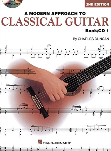 Modern Approach To Classical Guitar Book 1 (Book / CD): Noten, Lehrmaterial, CD für Gitarre: Book 1 (Book/Online Audio)