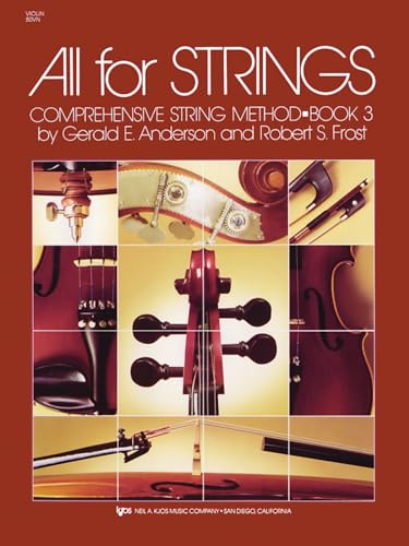 All For Strings Book 3 Violin Ens