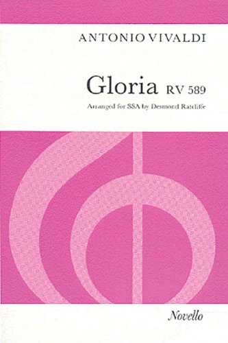 Gloria Rv 589: Arranged for SSA, Trumpet in C, Oboe, Strings and Organ