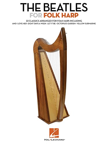 The Beatles For Folk Harp: Noten für Harfe (Folk Harp Book): 22 Classics Arranged for Folk Harp