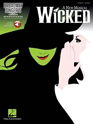 Broadway Singer's Edition: Wicked: Noten, CD für Klavier, Gesang