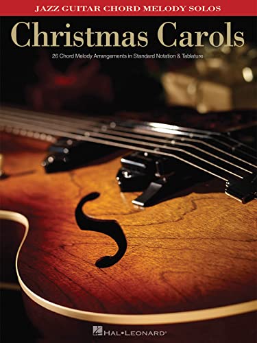 Christmas Carols: Jazz Guitar Chord Melody Solos: Noten, Sammelband, Tabulatur für Gitarre