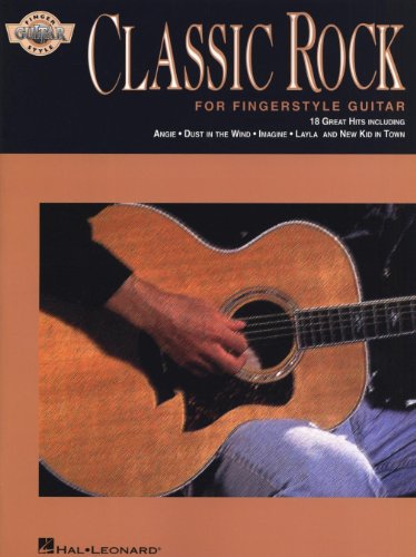 Classic Rock -For Fingerstyle Guitar-: Noten, Sammelband für Gitarre