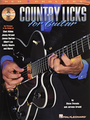 Reh Prolicks Country Licks For Guitar Bk/Cd: Noten, CD für Gitarre