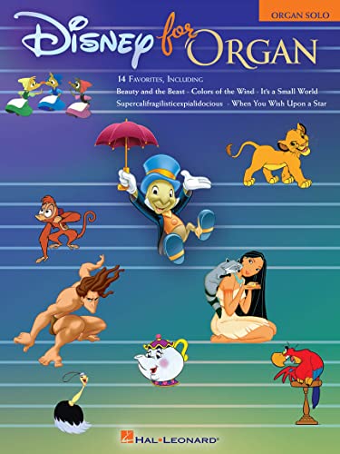 Disney For Organ 14 Songs For Organ Solo BK: 14 Favorites