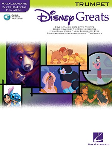 Disney Greats: For Trumpet Instrumental Play-Along Pack