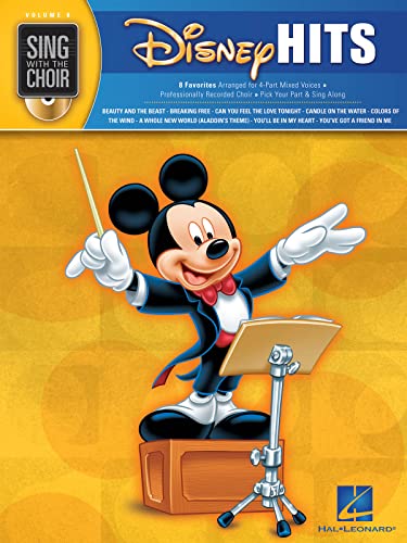 Disney Hits [With CD (Audio)]: Sing with the Choir: Volume 8 - 8 Favorites