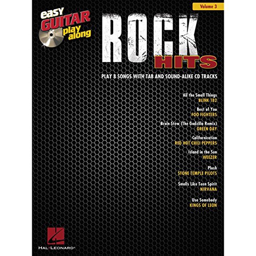 Easy Guitar Play Along Volume 3 Rock Hits Easy Gtr BK/CD (Easy Guitar Play-along, 3, Band 3)