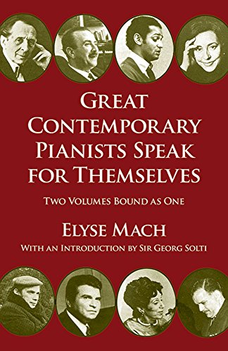 Great Contemporary Pianists Speak for Themselves (Dover Books on Music, Music History)