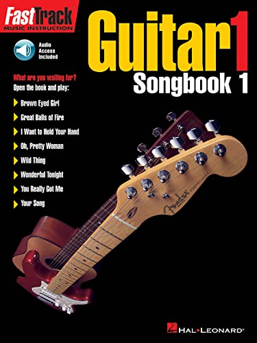 Fast Track Guitar 1 Songbook One Tab Book/Cd (Fasttrack Series, Band 1)