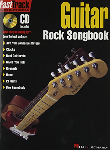 FastTrack Guitar Rock Songbook: Noten, Tabulatur, Sammelband, Bundle, CD für Gitarre (Book & CD)