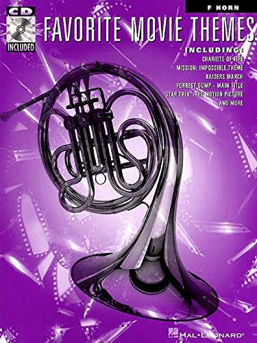 Favorite Movie Themes For French Horn Hn Book/Cd von Hal Leonard
