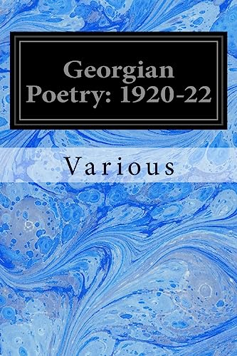 Georgian Poetry: 1920-22
