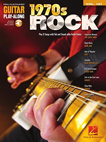 Guitar Play-Along Volume 127: 1970s Rock: Play-Along, CD für Gitarre (Guitar Play-along, 127)