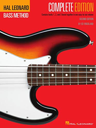 Hal Leonard Bass Method: Complete Edition (Second Edition): Noten, Lehrmaterial für Bass-Gitarre: Contains Books 1, 2, And 3 Bound Together in One Easy-to-use Volume
