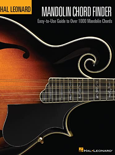 Hal Leonard Mandolin Chord Finder (9*12 Edition): Noten für Mandoline: Easy-to-use Guide to over 1,000 Mandolin Chords