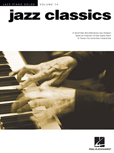 Jazz Piano Solos Volume 14: Jazz Classics: Noten für Klavier: Jazz Piano Solos Series Volume 14 (Jazz Piano Solos, 14, Band 14)
