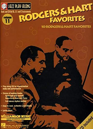 Jazz Play Along Volume 11: Rodgers And Hart Favourites: Play-Along, CD für Ensemble von Music Sales