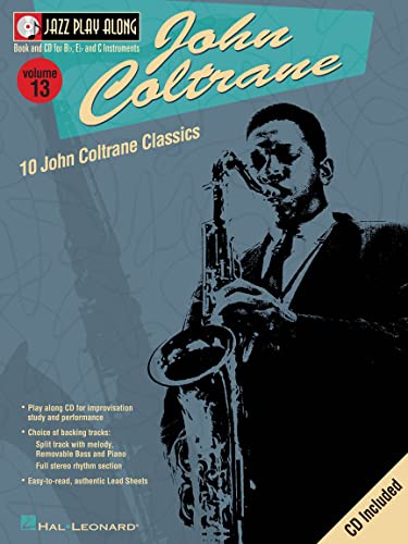 Jazz Play Along Volume 13 John Coltrane Bflatinst Book/Cd (Jazz Play Along Series) von Music Sales