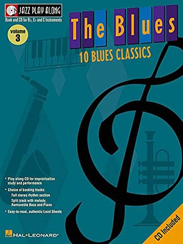 Jazz Play Along Volume 3 The Blues Bk/Cd: Play-Along, CD für Instrument(e): 10 Blues Classics