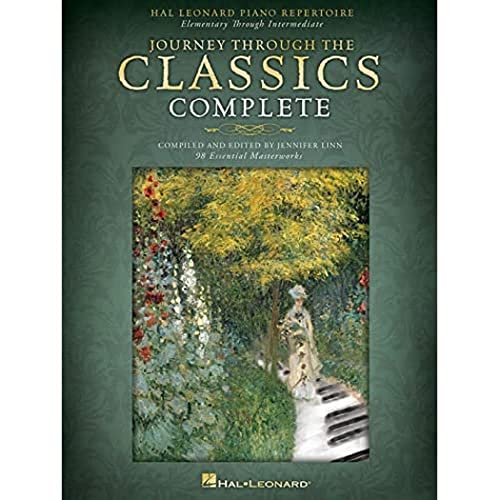 Journey Through The Classics: Complete: Noten für Klavier (Hal Leonard): Hal Leonard Piano Repertoire: Elementary Through Intermediate