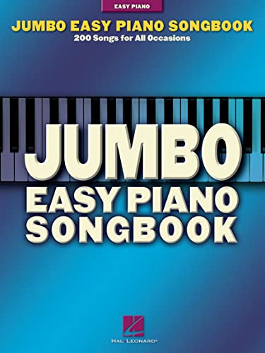 Jumbo Easy Piano Songbook - 200 Songs For All Occasions: Songbook für Klavier