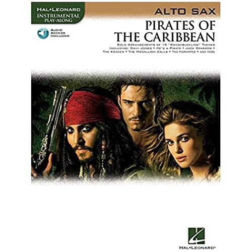 Pirates Of The Caribbean (Alto Sax Book & CD): Noten, Bundle, CD für Alt-Saxophon (Instrumental Play-along): Instrumental Play-Along - from the Motion Picture Soundtrack
