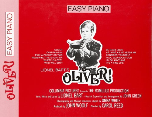 Lionel Bart Oliver! (Easy Piano) Vce