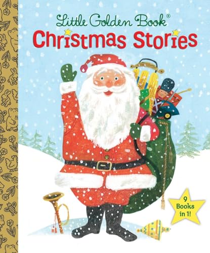 Little Golden Book Christmas Stories: 9 Books in 1 (Little Golden Books)