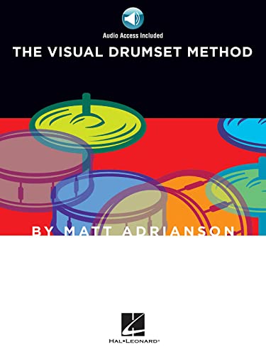 Matt Adrianson: The Visual Drumset Method: Noten, Lehrmaterial, CD für Schlagzeug