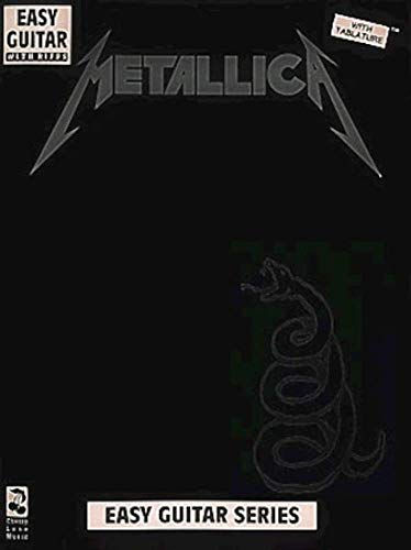 Metallica Black Book Easy Guitar With Riffs: Noten für Gitarre (Play It Like It Is)