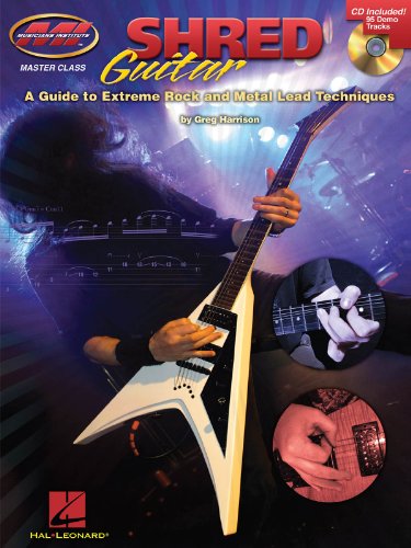 M.I. Greg Harrison : Shred Guitar - A Guide To Extreme Rock & Metal Lead Techniques: Lehrmaterial, CD für Gitarre (And Metal Lead Techniques): A Guide to Extreme Rock and Metal Lead Techniques