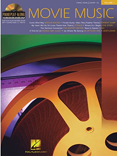 Piano Play Along Volume 1 Movie Music Pvg Bk/Cd: Play-Along, CD für Gesang, Klavier (Gitarre)