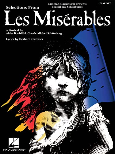 Selections From Les Miserables For Clarinet: Noten für Klarinette