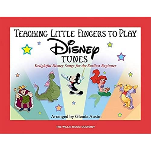 Teaching Little Fingers To Play Disney Tunes: Noten, Sammelband für Klavier: Piano Solos With Optional Teacher Accompaniments von Willis Music