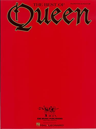 The Best Of Queen -For Piano, Voice & Guitar-: Buch für Klavier, Gesang, Gitarre
