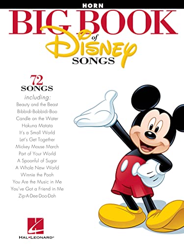 The Big Book Of Disney Songs -French Horn-: Songbook für Horn