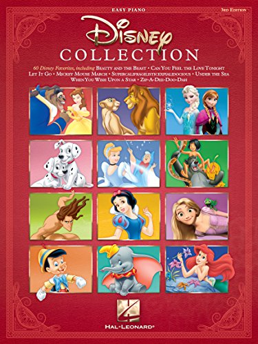 Disney Collection: Easy Piano - Revised/Updated -For Piano, Voice & Guitar-: Songbook für Klavier (Easy Piano Series): Best Loved Songs from Disney Movies, Television Shows and Theme Parks