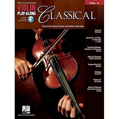 Violin Play-Along Volume 3 Classical Vln Book (Hal Leonard Violin Play Along) von Music Sales