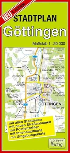 Stadtplan Göttingen: 1:20000