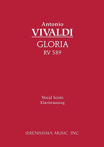 Gloria, RV 589: Vocal score von Serenissima Music