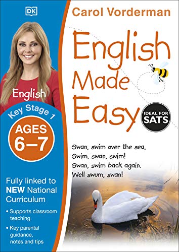 English Made Easy, Ages 6-7 (Key Stage 1): Supports the National Curriculum, Preschool and Primary Exercise Book (Made Easy Workbooks) von DK