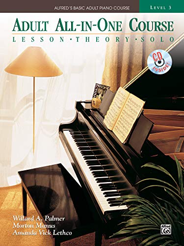 Adult All-In-One Course: Lesson Theory Solo : Level 3 (Alfred's Basic Adult Piano Course, Level 3) von Alfred Music