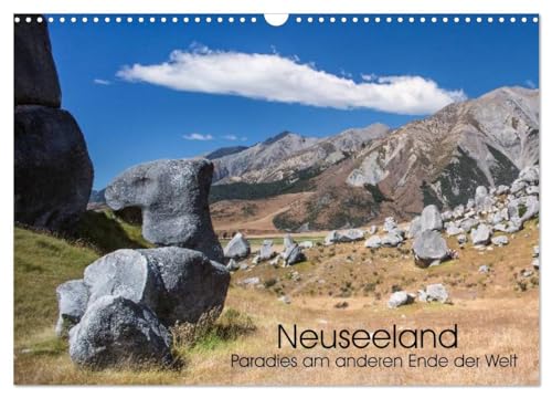 Neuseeland - Paradies am anderen Ende der Welt (Wandkalender 2025 DIN A3 quer), CALVENDO Monatskalender: 13 Seiten mit faszinierenden Landschaftsaufnahmen aus einem wahren Naturparadies. von Calvendo