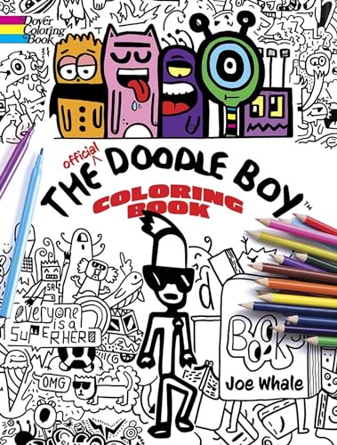 The Official Doodle Boy Coloring Book (Dover Design Coloring Books) von Dover Publications