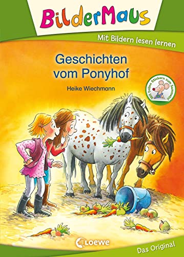 Bildermaus - Geschichten vom Ponyhof: Mit Bildern lesen lernen - Ideal für die Vorschule und Leseanfänger ab 5 Jahre