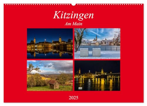 Kitzingen am Main (Wandkalender 2025 DIN A2 quer), CALVENDO Monatskalender von CALVENDO